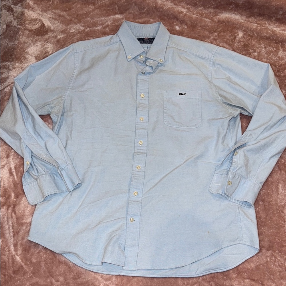 Vineyard Vines Light Blue Button-Down Shirt